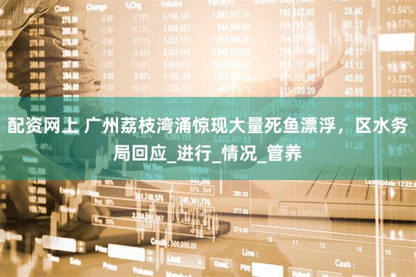 配资网上 广州荔枝湾涌惊现大量死鱼漂浮，区水务局回应_进行_情况_管养
