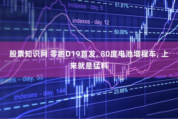 股票知识网 零跑D19首发, 80度电池增程车, 上来就是猛料