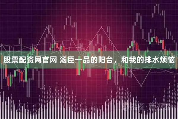 股票配资网官网 汤臣一品的阳台,和我的排水烦恼